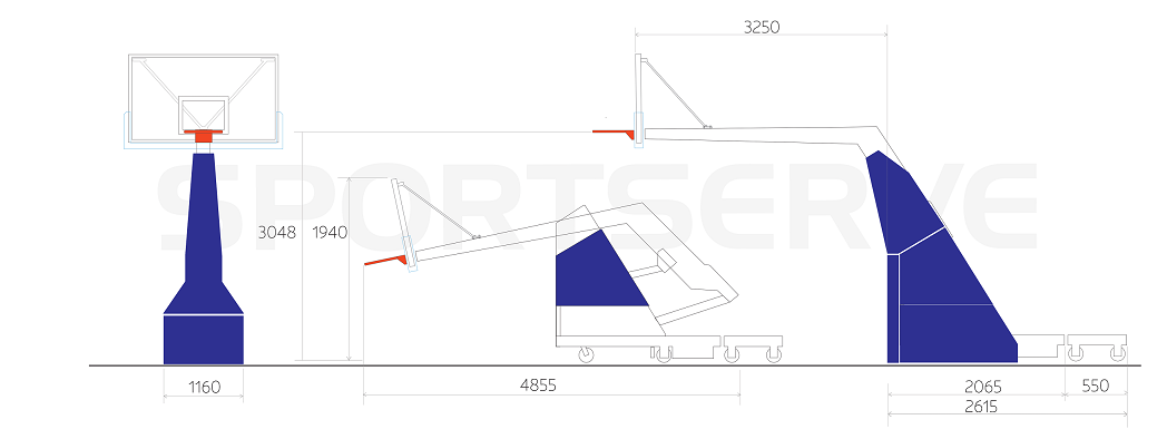 MacShot Basketball Unit Hire 790