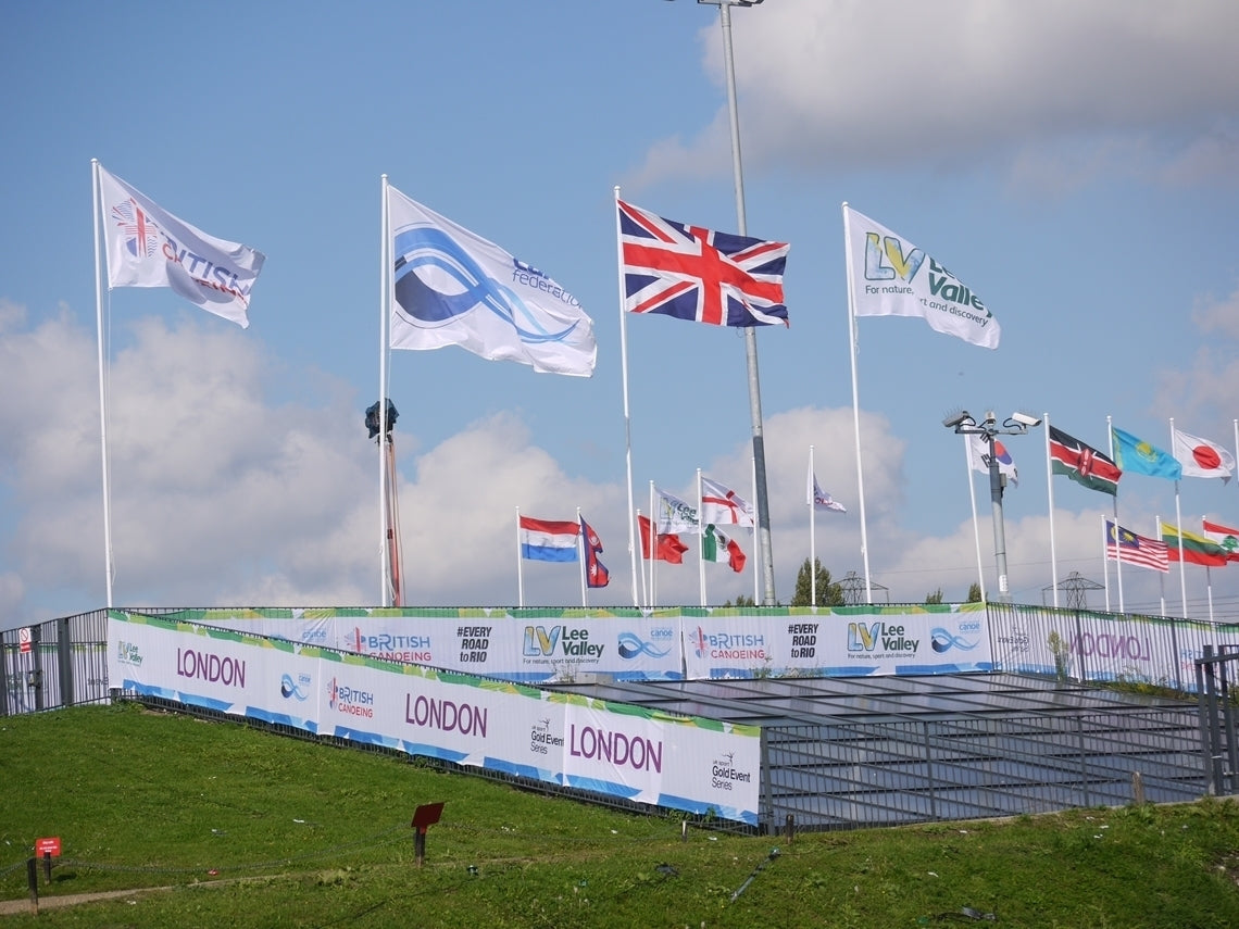 0.9m High Polyester Fabric Banners-Sportserve