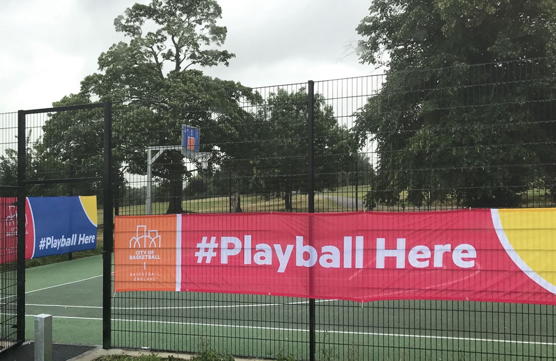 0.9m High Polyester Fabric Banners-Sportserve