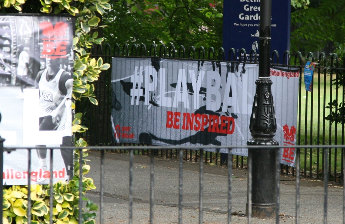 0.9m High Polyester Fabric Banners-Sportserve