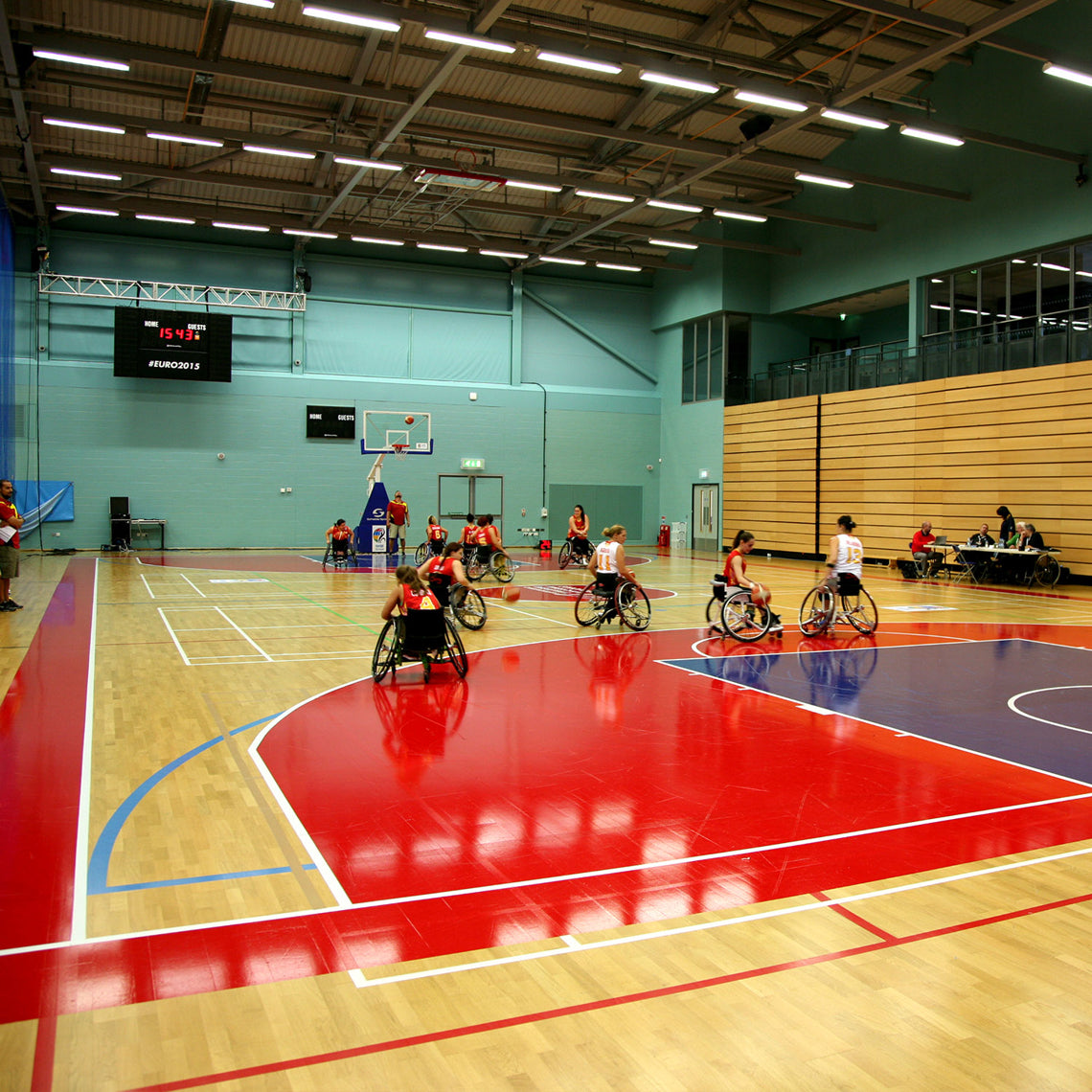 Vinyl Floor Covering - Block Colour