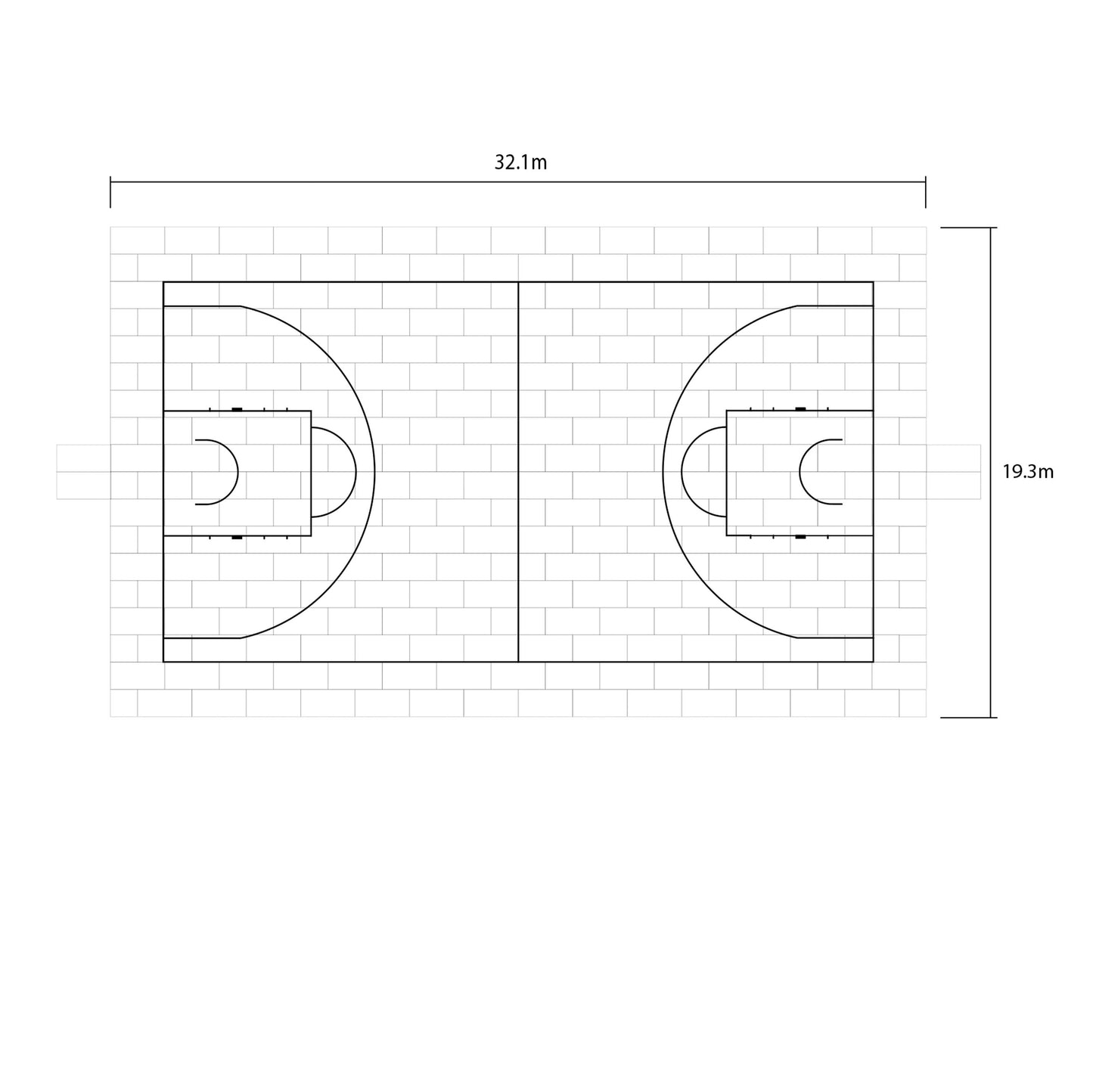 Haro Netball Floor