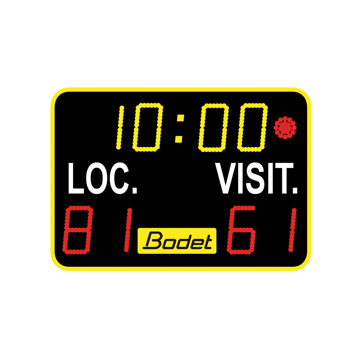 Indoor Scoreboard-Bodet BT6015 Compak-Sportserve