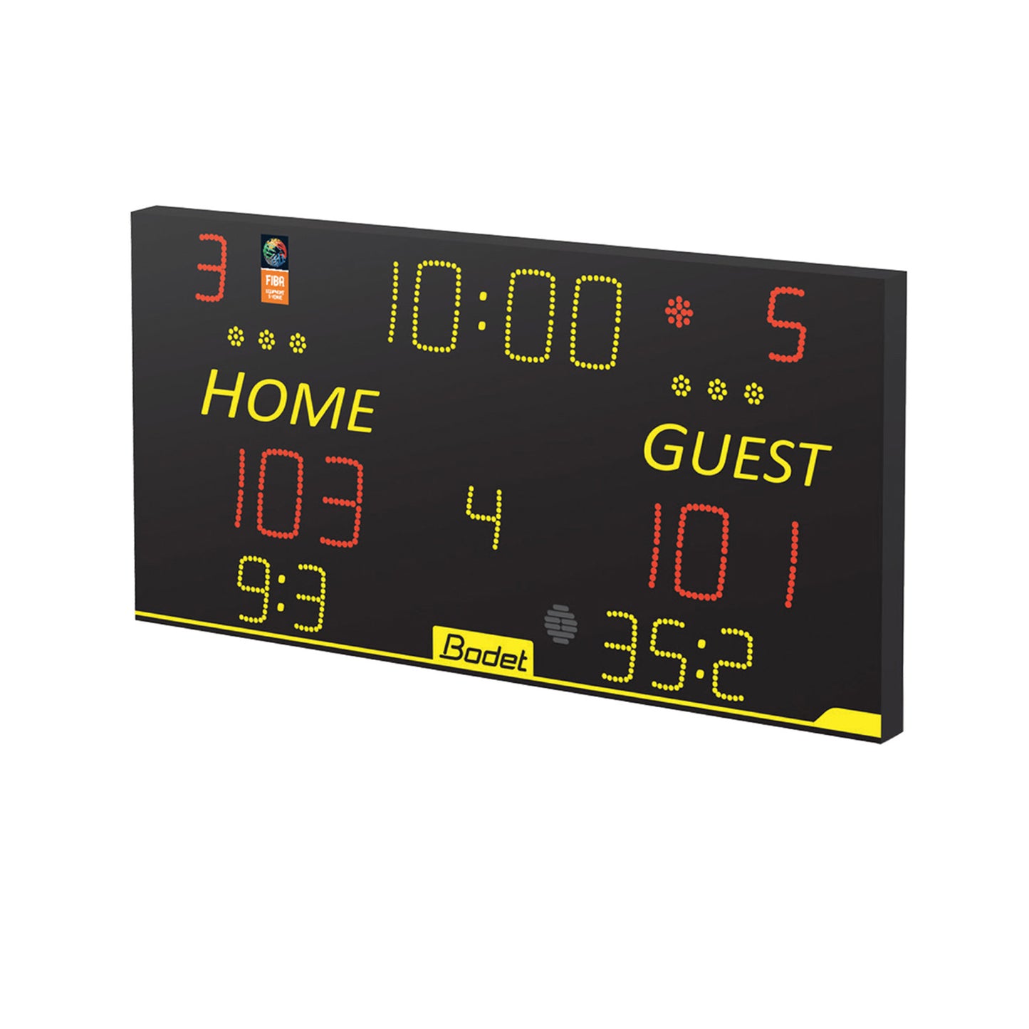 Indoor Scoreboard-Bodet 8T120 Alpha & 8T120-Sportserve