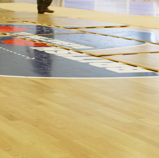 HARO Sprung Wooden Basketball Floor