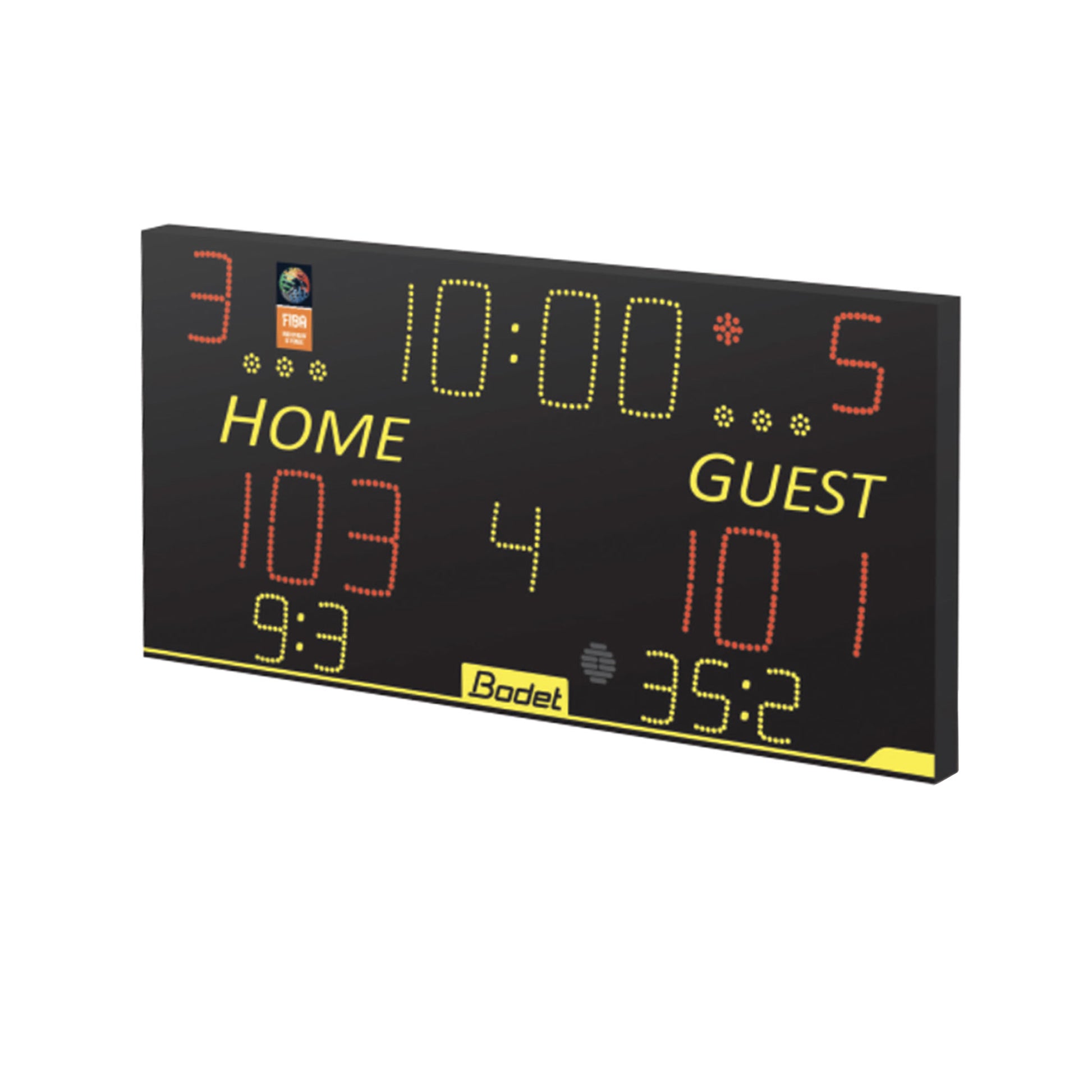 Indoor Scoreboard-Bodet 8T125 Alpha & 8T125-Sportserve