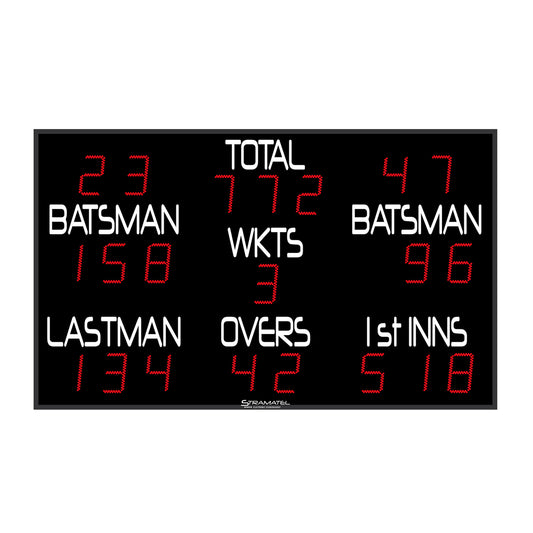 Outdoor Cricket Scoreboard-Stramatel FCB-Sportserve