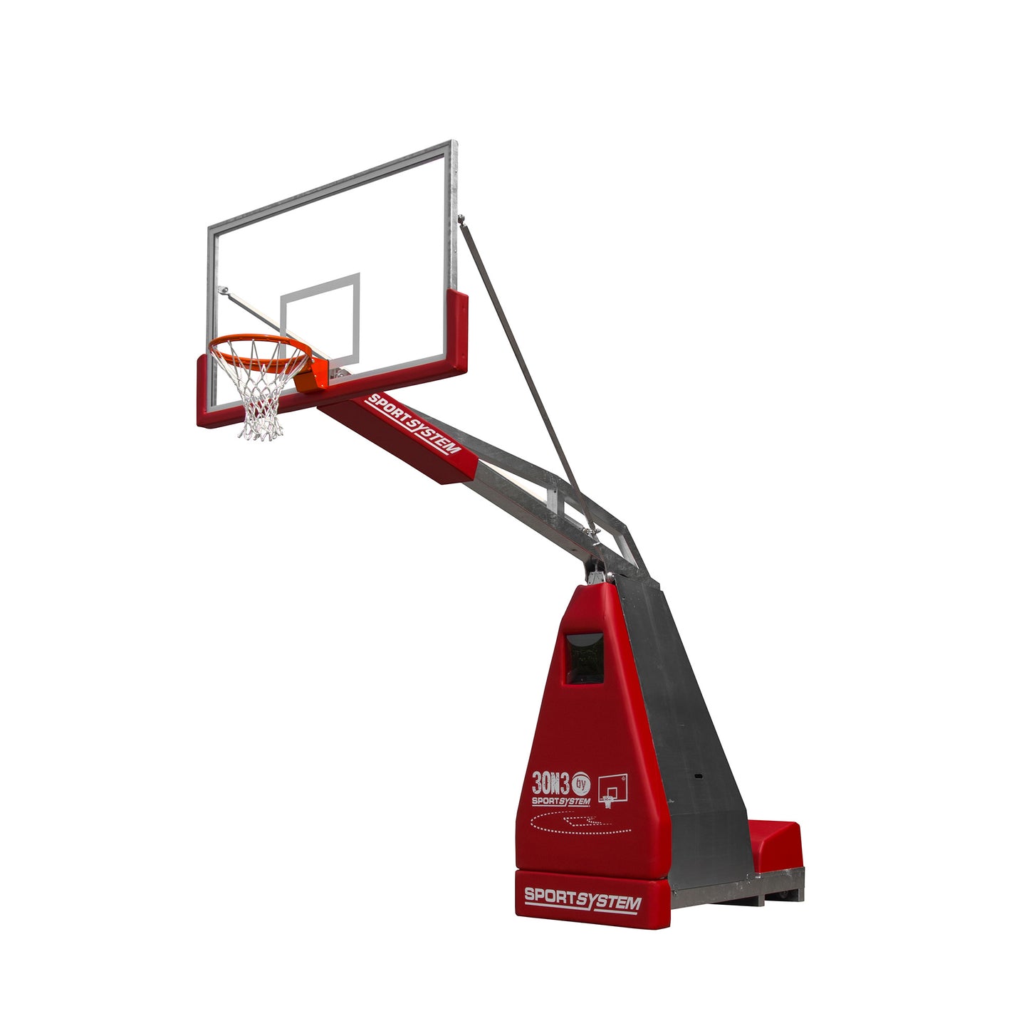 Hydroplay Club 3X3 Portable Outdoor Basketball Unit S05108
